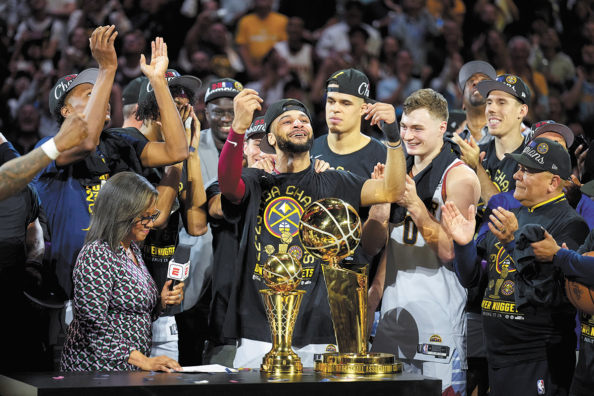 LV Delivers 2020 NBA Finals Trophy in Bespoke Travel Case to