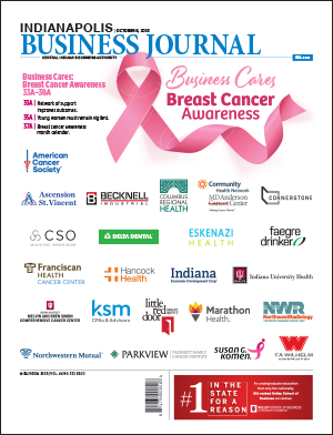 Cover of IBJ's 2023 Breast Cancer Awareness Issue