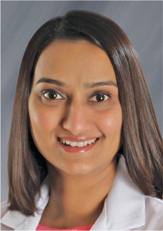 Professional headshot of Dr. Meghana Raghavendra