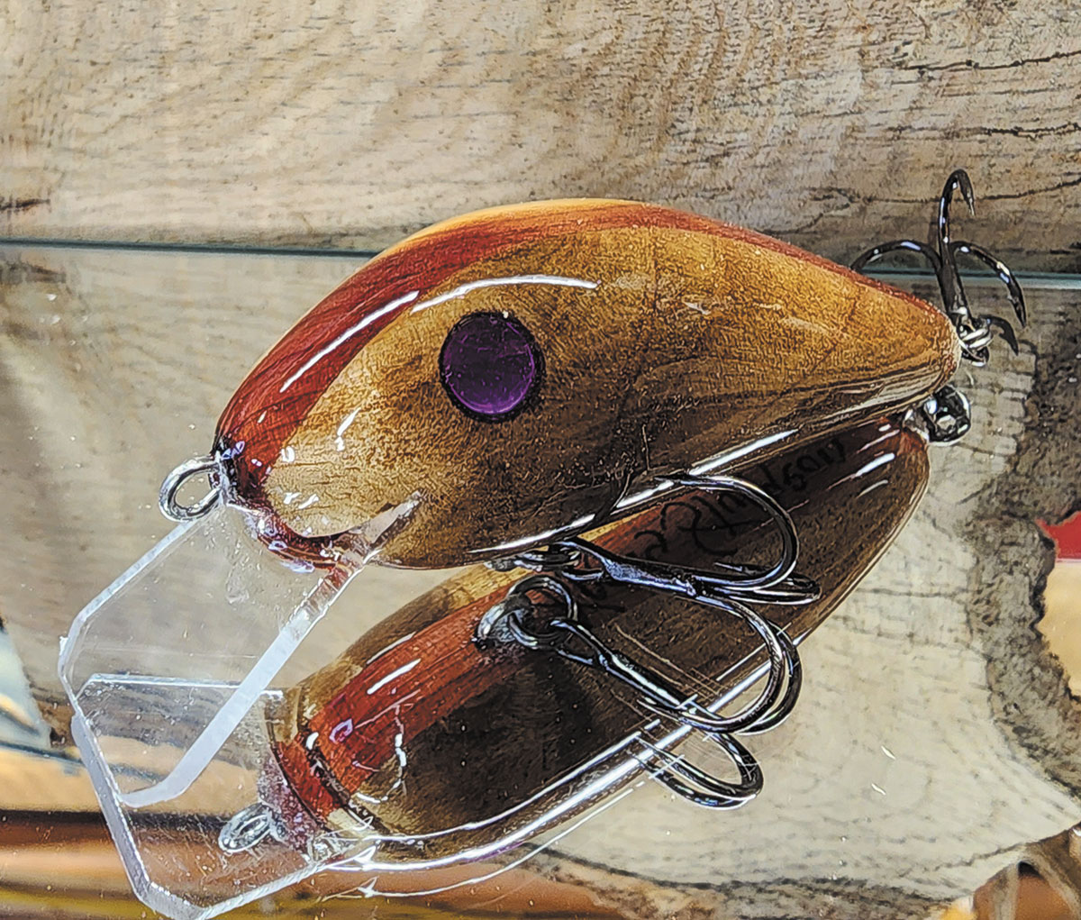 Handmade Wooden Fishing Lure 