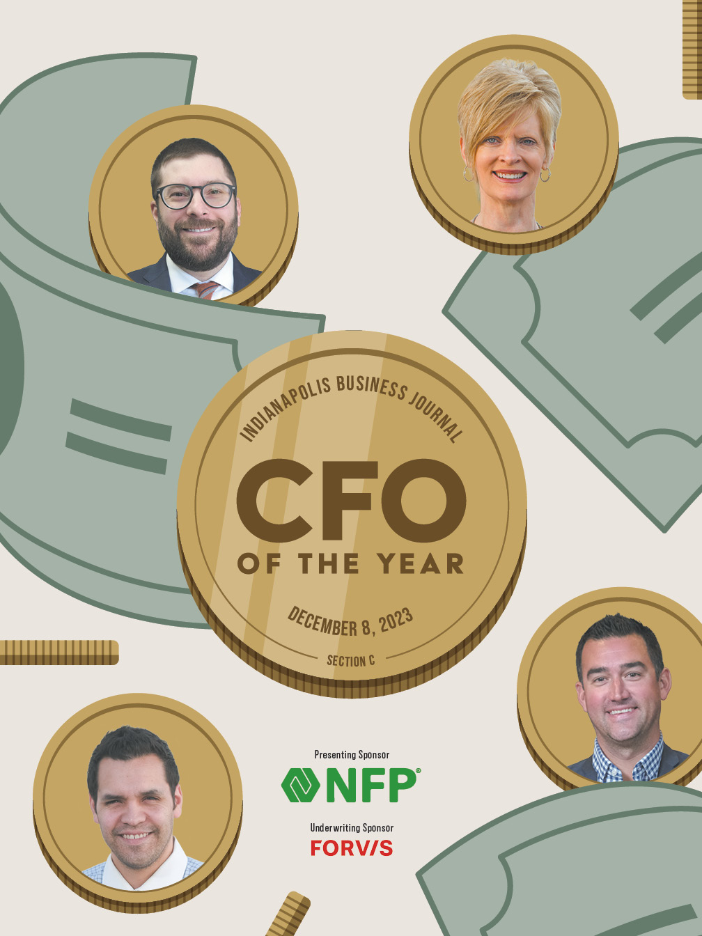 Cover of IBJ's 2023 CFO of the Year supplement