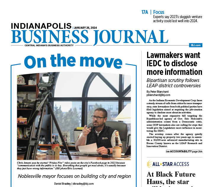 JAN. 26-FEB. 1, 2024 – Indianapolis Business Journal