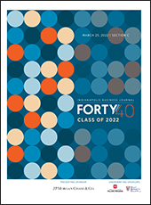 Cover of IBJ's 2022 Forty Under 40 issue