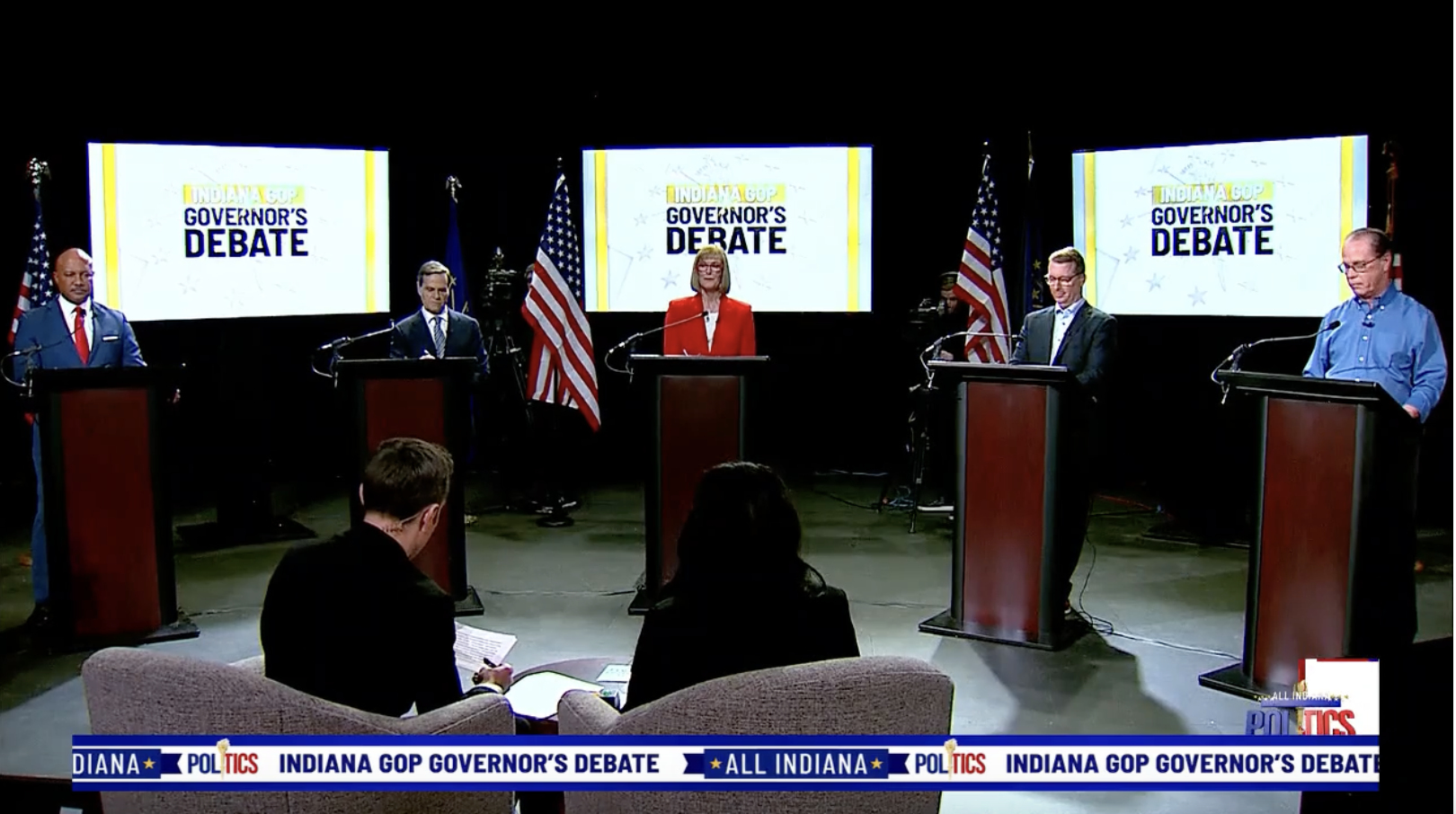 Gubernatorial candidates spar in last debate before early voting begins ...