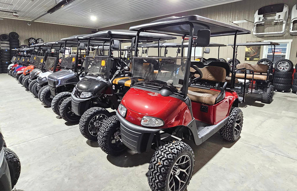 Made in Indiana Custom golf carts by Classic Custom Carts