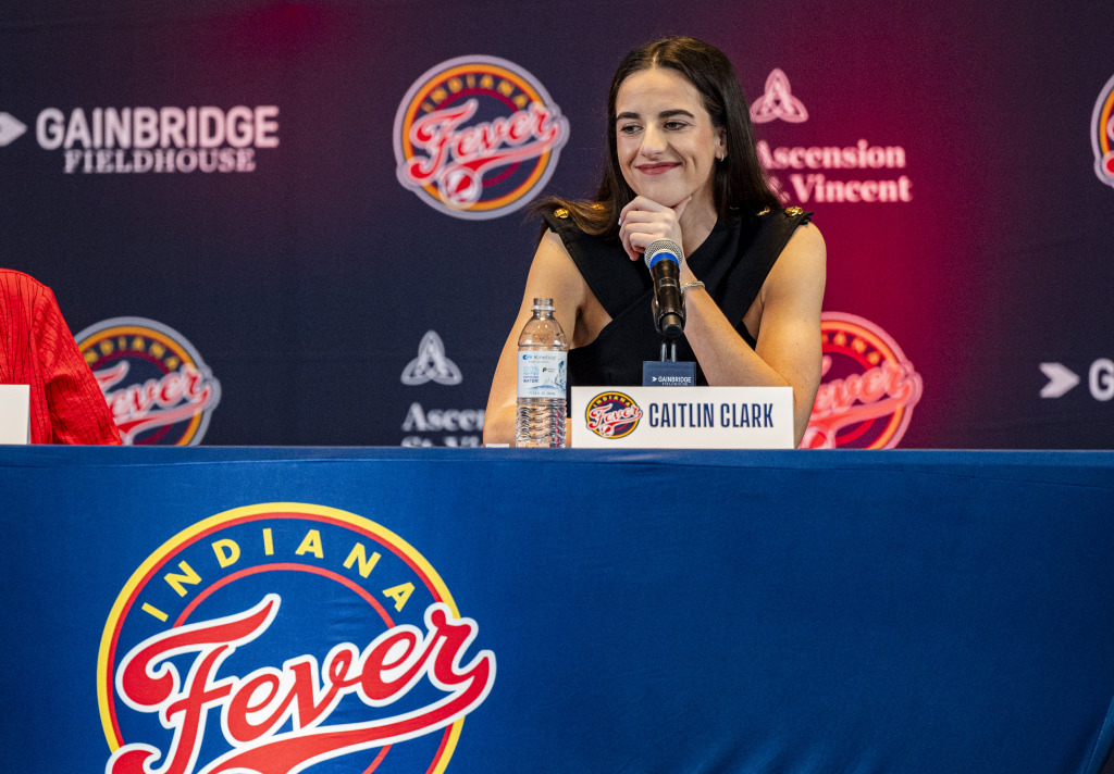 Caitlin Clark joins the Indiana Fever. Here are 10 things she said in her first news conference.