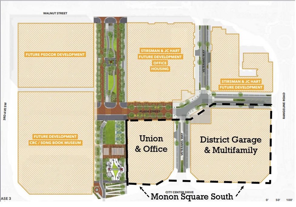 Carmel to seek outside funding sources for Monon Square South project ...