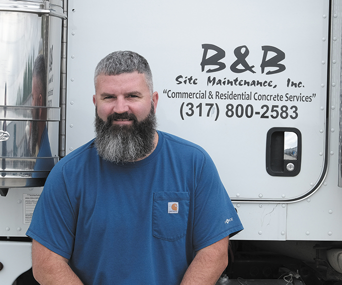 B and B Site Maintenance Inc President Blaine Leatherman