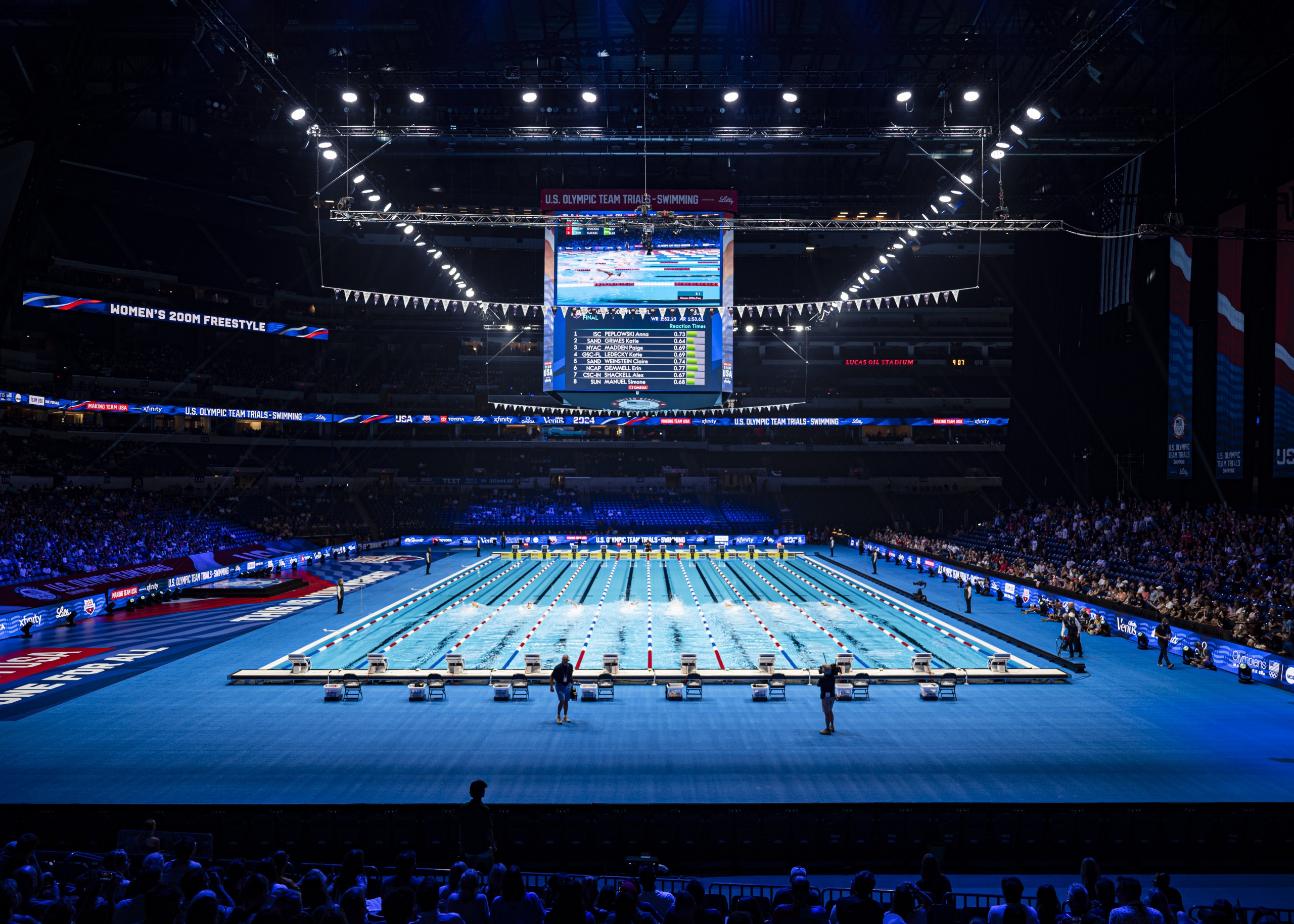 U.S. Olympic Swim Trials pool punches ticket for Fort Wayne ...