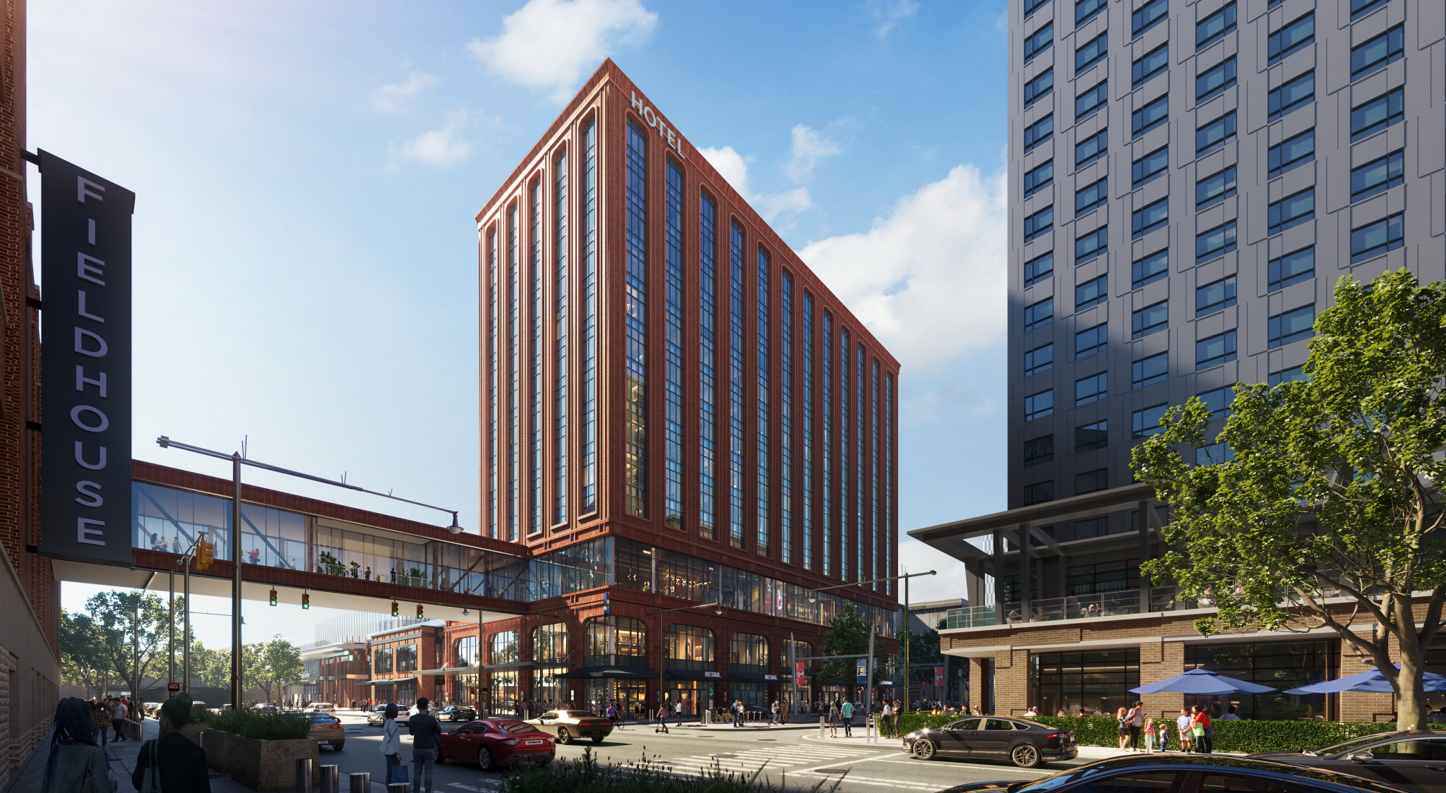 Revamped downtown CSX redevelopment plan features upscale hotel, music ...