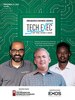 Cover of IBJ's 2024 Tech Exec of the Year Supplement