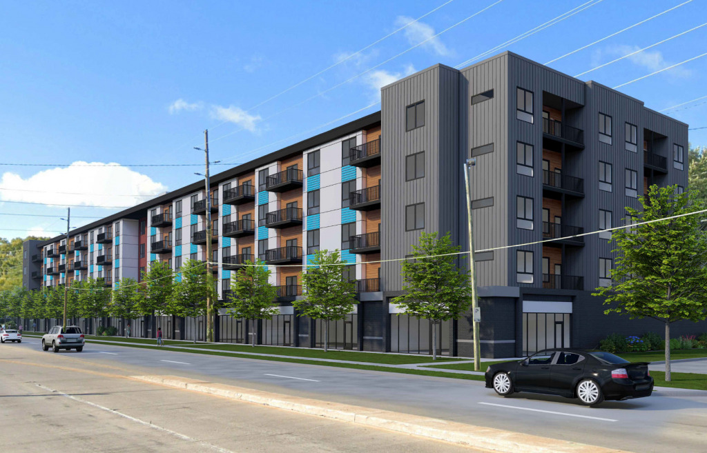 Developer plans $22M apartment, retail project with housing for veterans along Keystone corridor