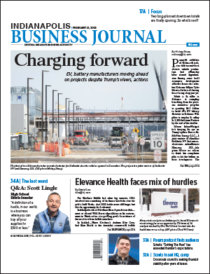 Cover of IBJ's February 21, 2025 issue