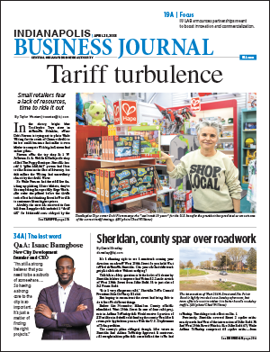 Cover of IBJ's April 25, 2025 issue