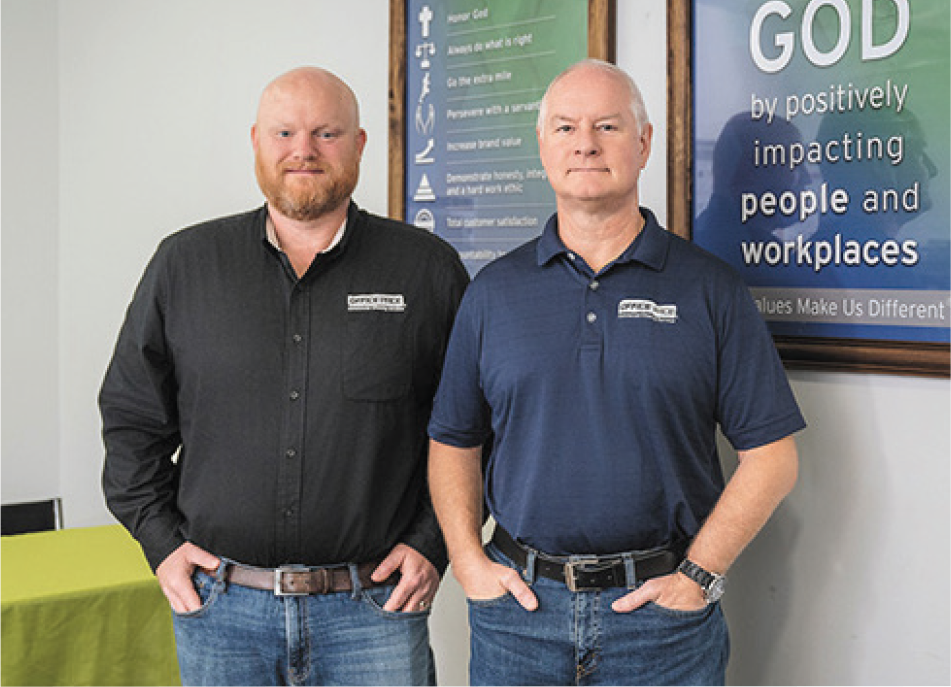 Professional photograph of staff from CKM Enterprises LLC