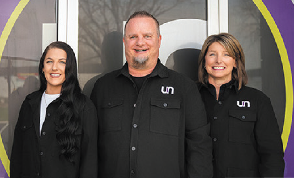 Professional photograph of staff from UN Promotional Solutions Inc