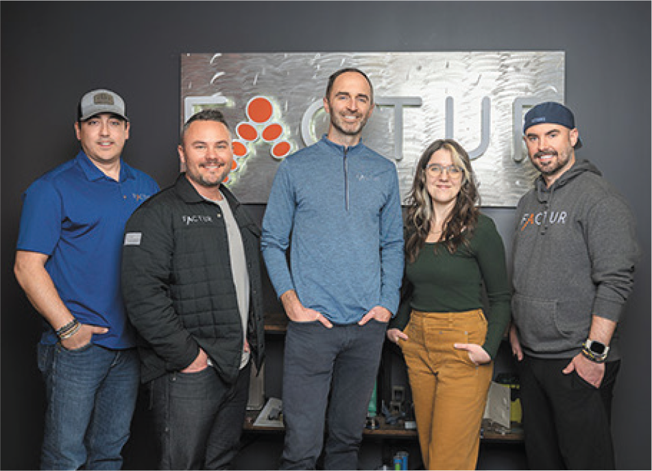 Professional photograph of staff from Factur LLC