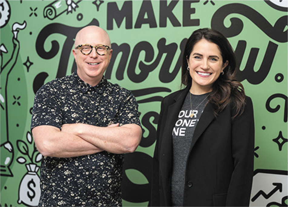 Professional photograph of staff from Your Money Line