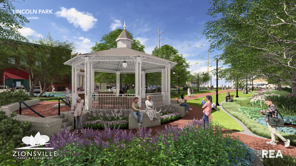 Zionsville planning refresh for downtown park on site where Lincoln spoke in 1861
