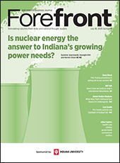 Cover of July 18 issue of Forefront