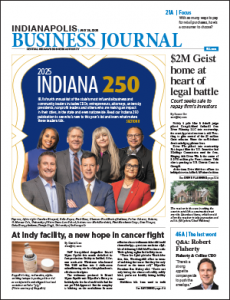Cover of IBJ's July 25 issue
