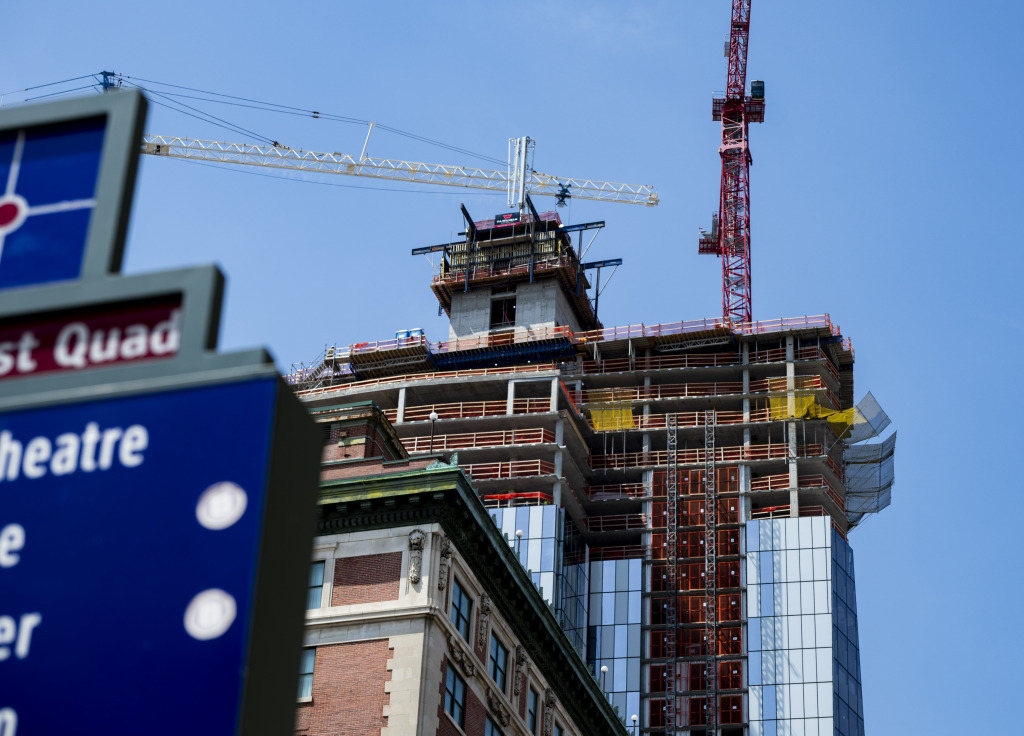 Signia Construction Photo gallery: Inside the $710M Signia hotel, convention center ...