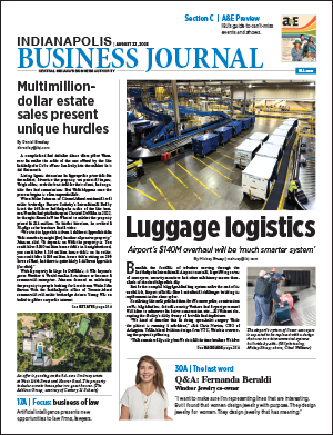 Cover of IBJ's August 22 issue