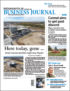 Cover of IBJ's October 31, 2025 issue