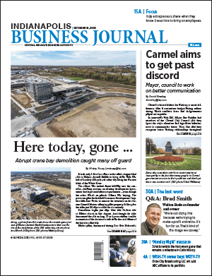 Cover of IBJ's October 31, 2025 issue