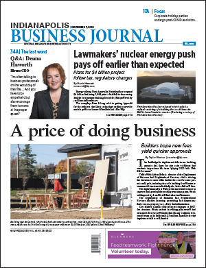 Cover of IBJ's November 07, 2025 issue