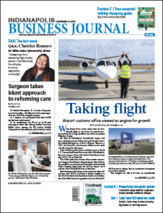 Cover of IBJ's November 14, 2025 issue