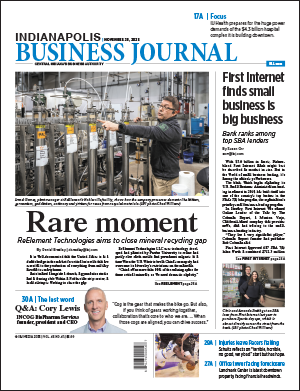 Cover of IBJ's November 28, 2025 issue