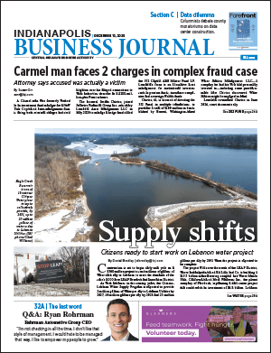 Cover of IBJ's December 12, 2025 issue