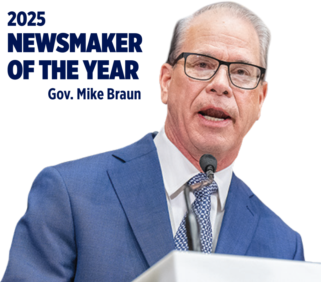 2025 Newsmaker of the year, Governor Mike Braun