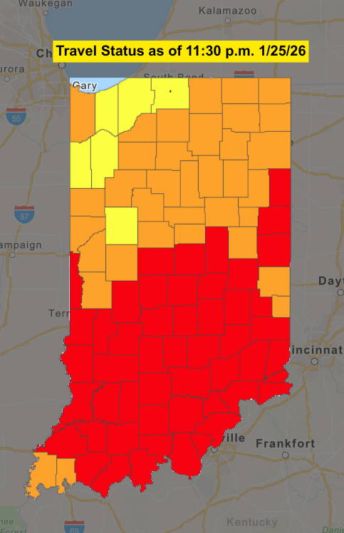 UPDATED: Central Indiana officials say stay home after more than 11