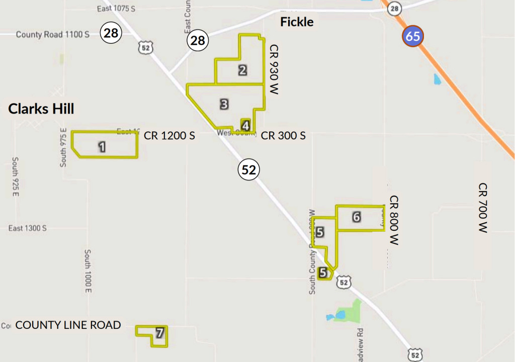 Large package of farmland hitting auction block near Lebanon’s LEAP District