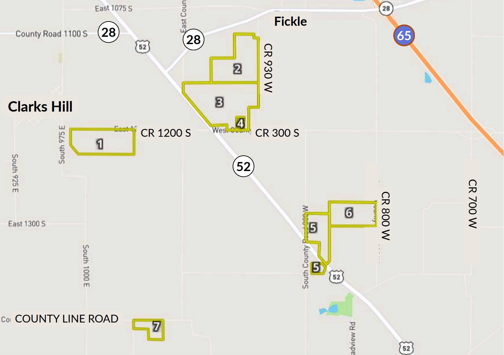 Large package of farmland hitting auction block near Lebanon’s LEAP District