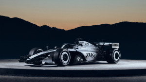 Cadillac F1 unveils black and white design for race cars