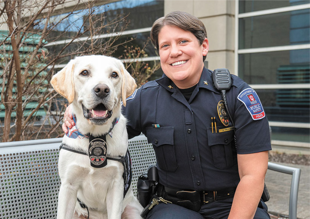 Shannon Trump and K9 Elliott