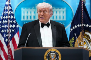 Trump uninjured after suspect with multiple weapons tackled at correspondents’ dinner