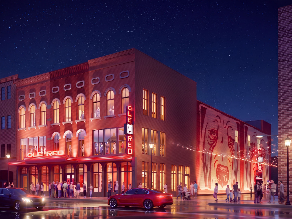 Ole Red restaurant, entertainment venue planned for Meridian Street