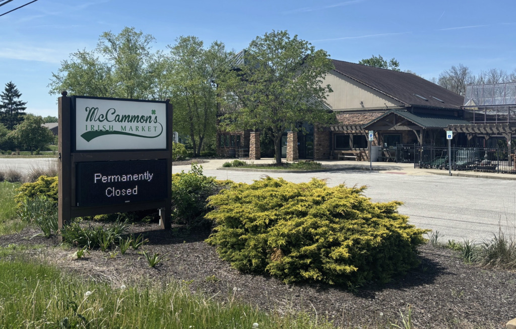 McCammon’s Irish Market closes remaining garden center