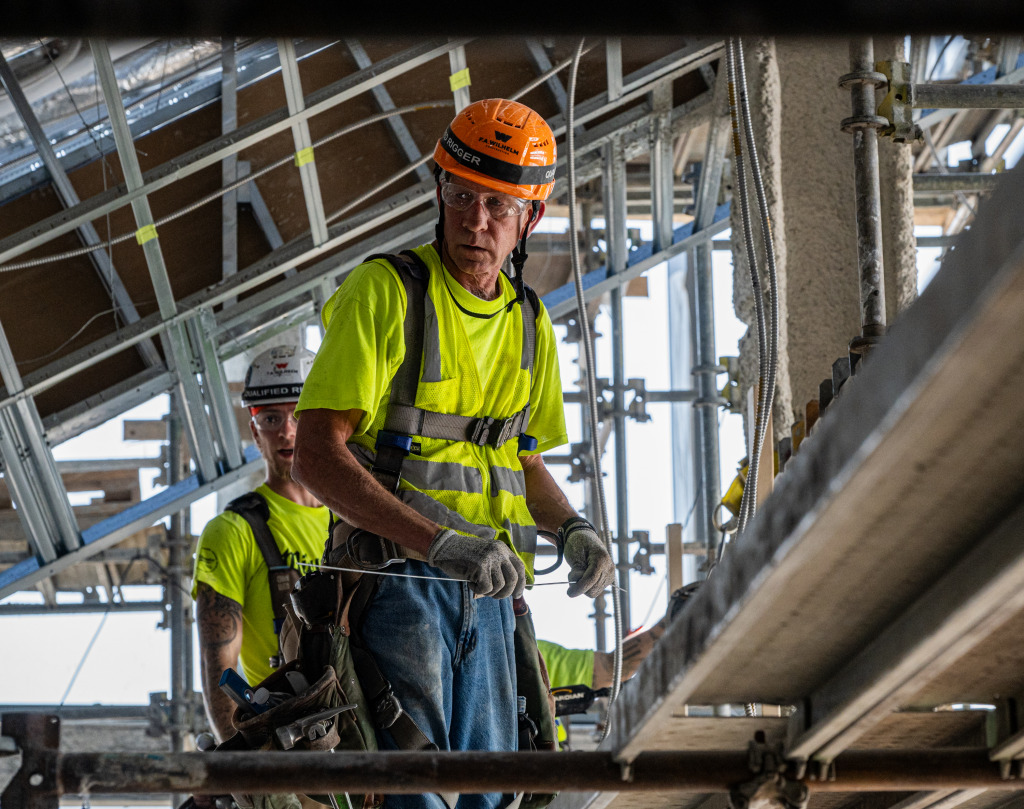 Signia Construction Photo gallery: Construction work progresses on Signia hotel, convention ...