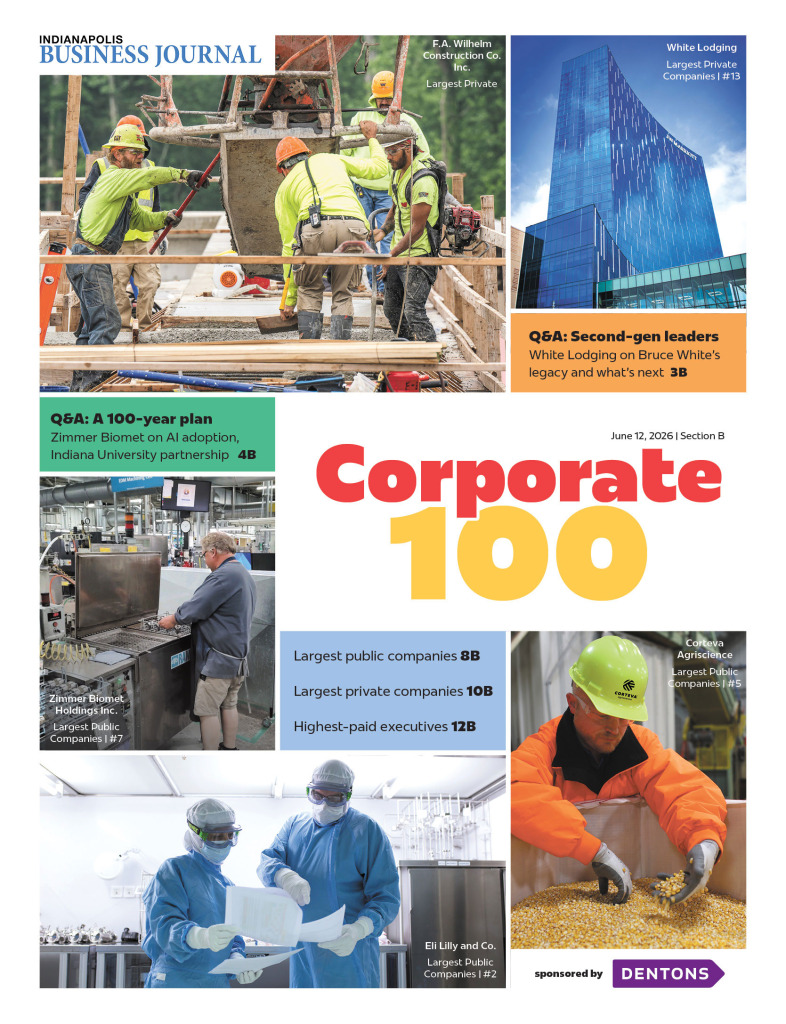 Cover of IBJ's 2026 edition of Corporate 100