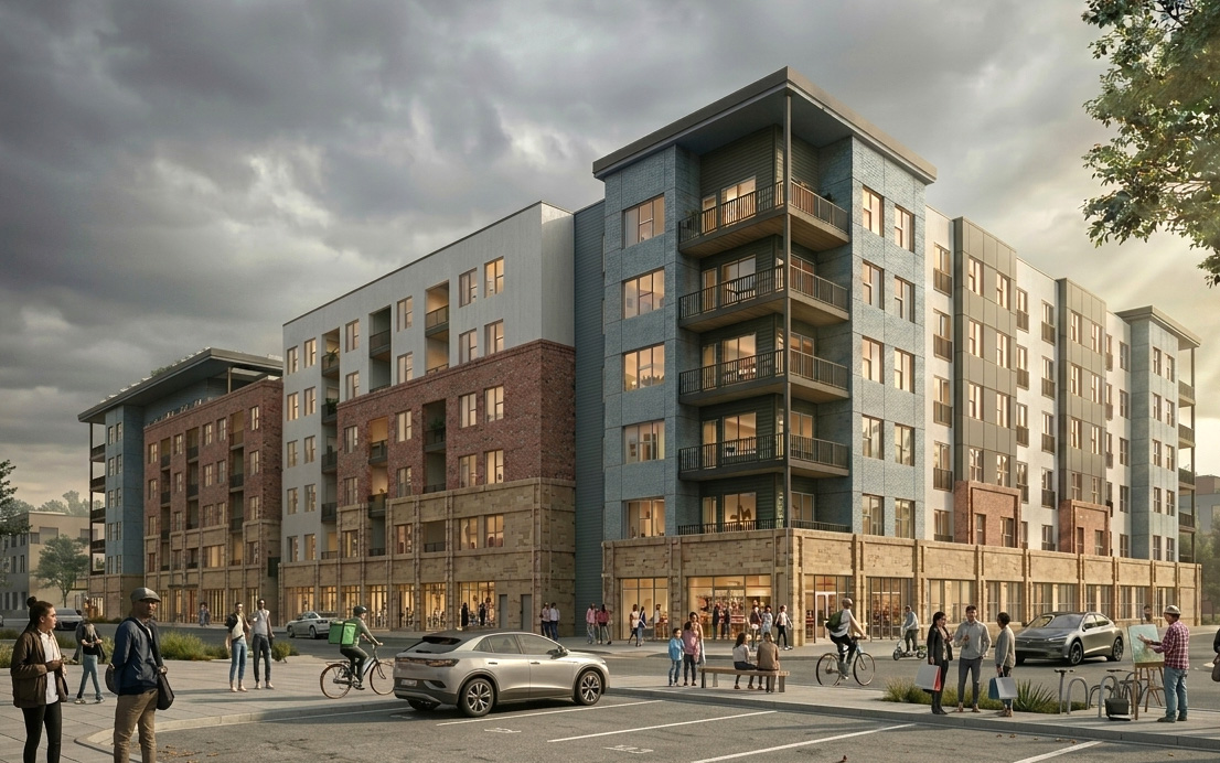 TWG expects summer start for 270-unit apartment project by Lucas Oil Stadium