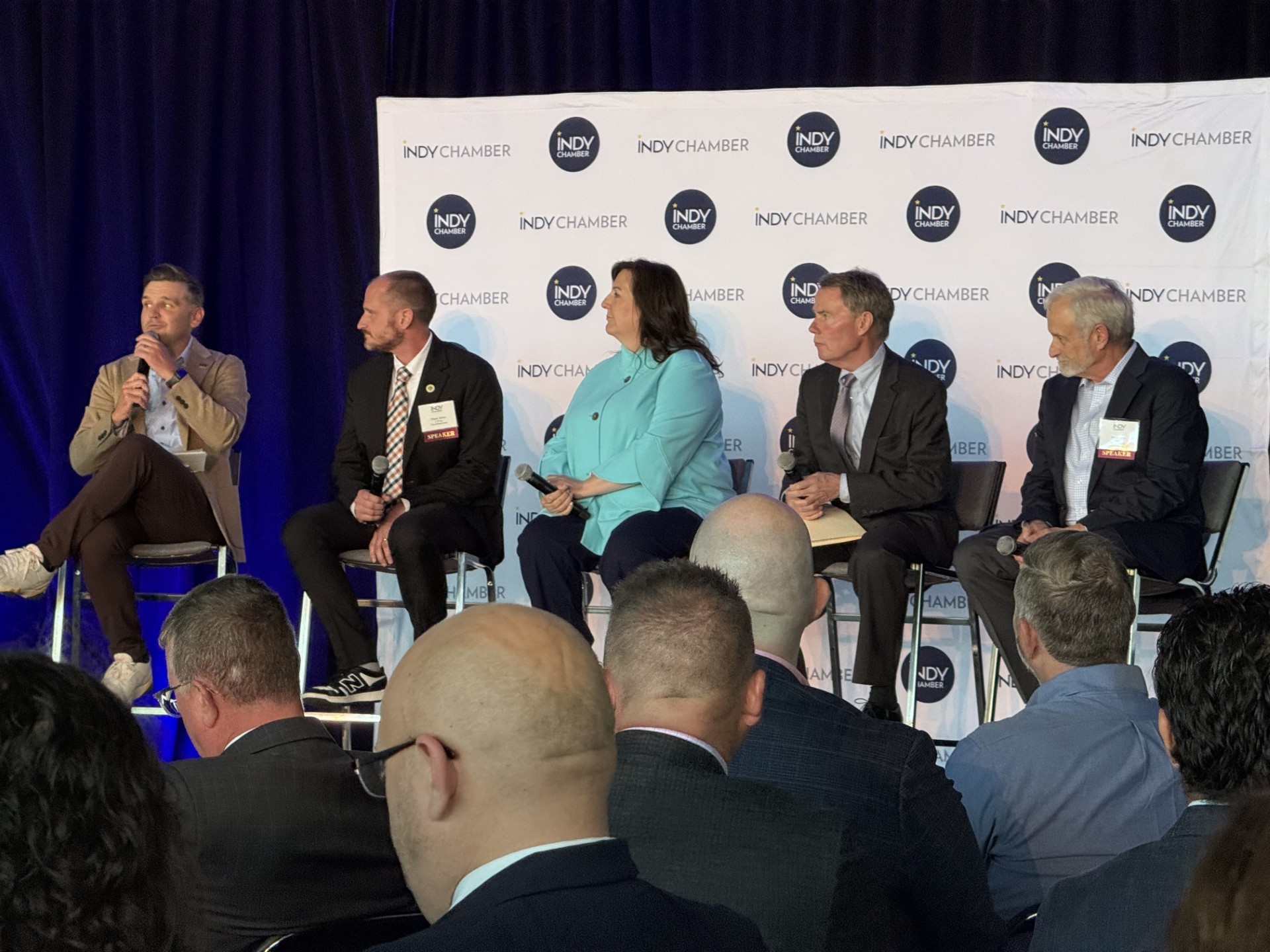 Central Indiana mayors discuss talent attraction, regionalism, public safety at public event