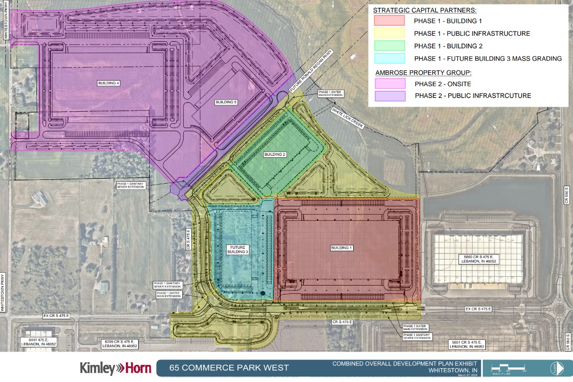 Whitestown considers $14.8M in bonds for industrial construction project
