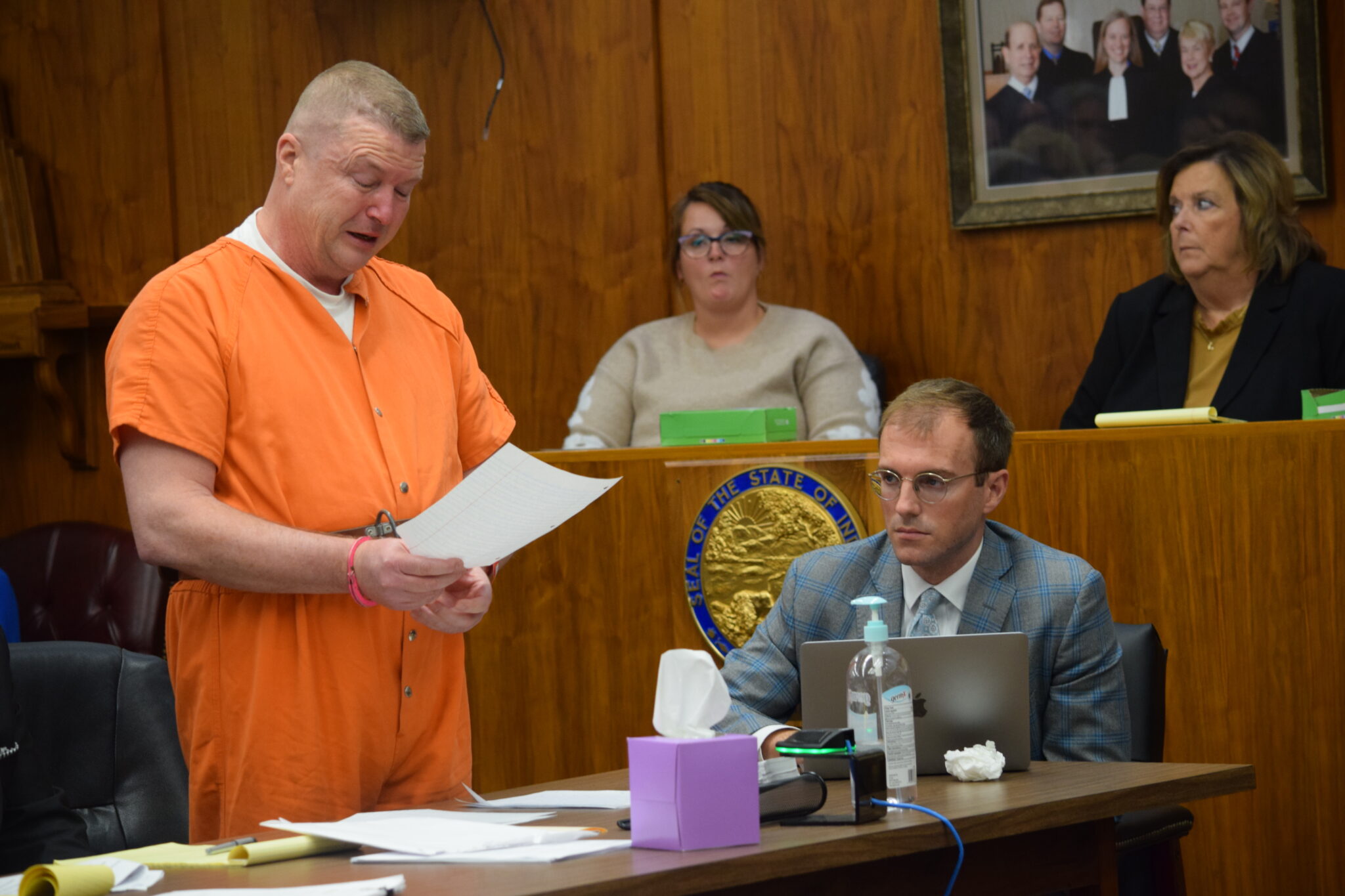 Nearly 2 years into prison term, former Indiana sheriff still owes almost $2M in restitution