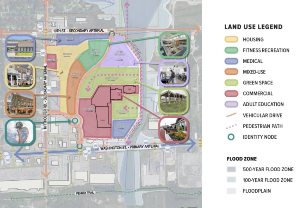 Conceptual plan reimagines Washington Square Mall as mixed-use village