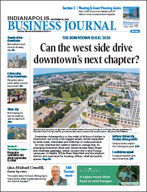 Cover of IBJ's September 25, 2026 issue